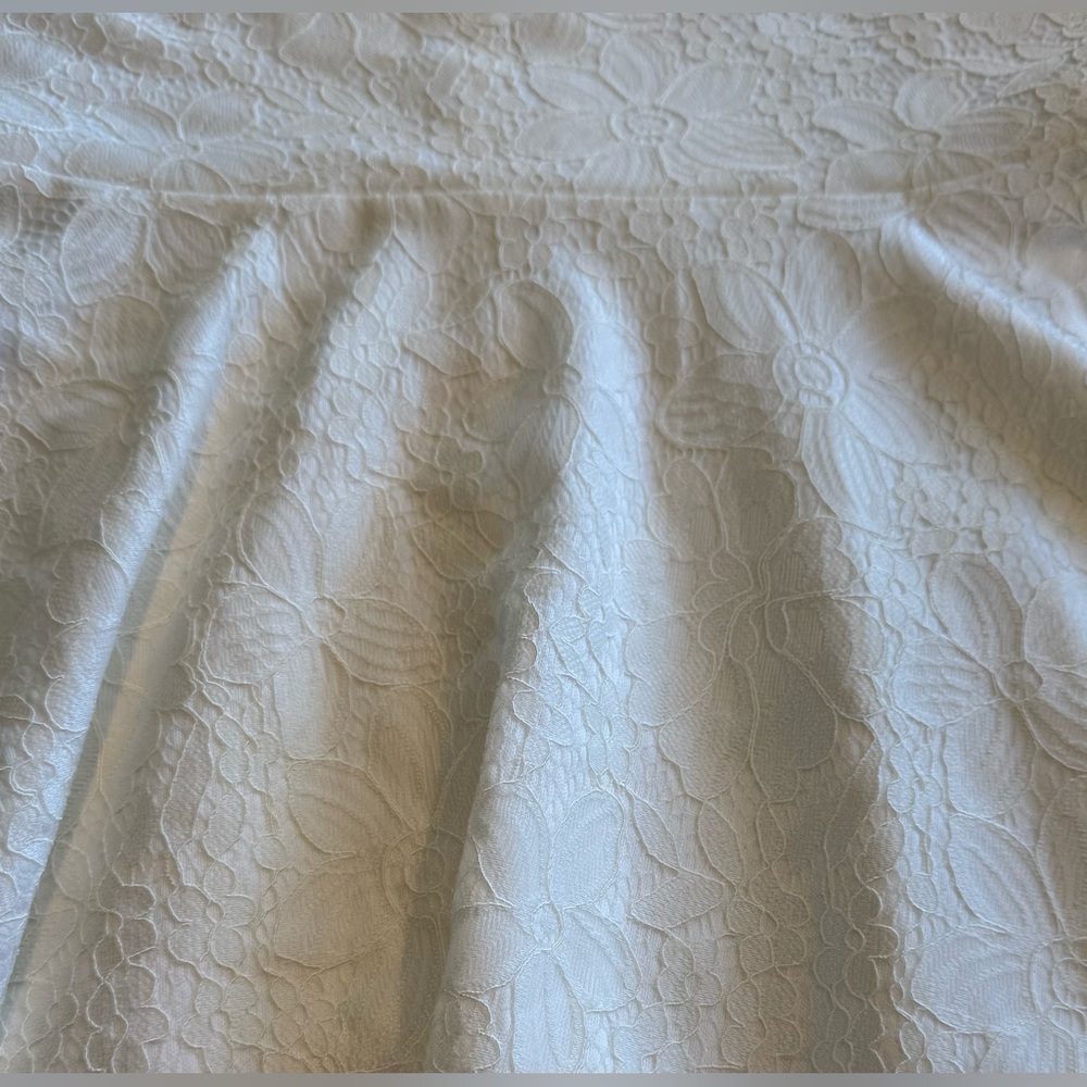 Lulu's Dress White Lace Sleeveless A-Line Women’s Size Small - Picture 9 of 13